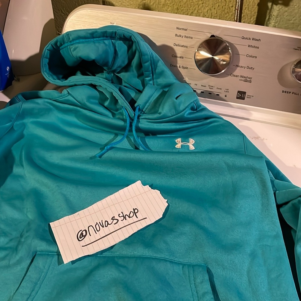 Blue under armor hoodie